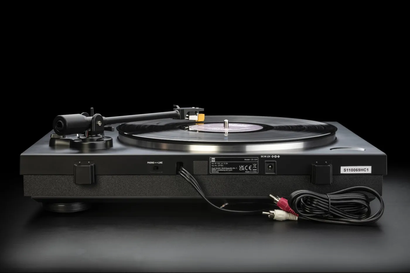 DUAL CS-329 BLACK OUTLET