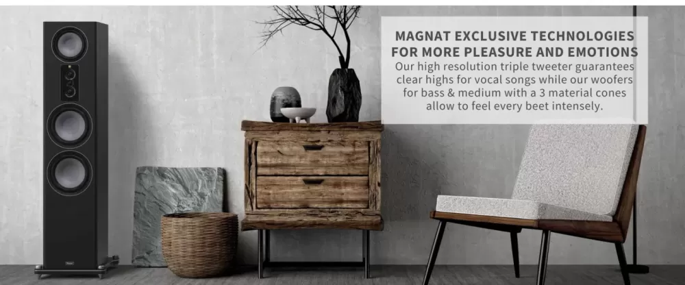 MAGNAT SIGNATURE 999 BLACK Grīdas akustiskā sistēma