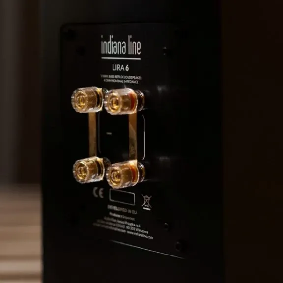 INDIANA LINE LIRA 6 BLACK Grīdas akustiskā sistēma
