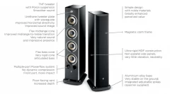 FOCAL ARIA 936 Black High Gloss Grīdas akustiskā sistēma