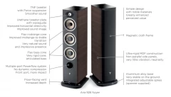 FOCAL ARIA 926 Noyer Grīdas akustiskā sistēma