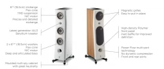 FOCAL KANTA N°2 WALNUT DARK GREY MAT Grīdas akustiskā sistēma