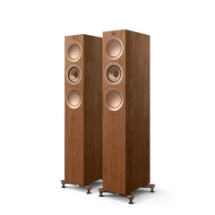 KEF R5 META WALNUT Grīdas akustiskā sistēma