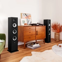 POLK AUDIO MONITOR XT60 Black Grīdas akustiskā sistēma