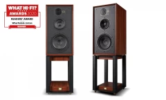 WHARFEDALE LINTON Mahogany Red Veneer Grīdas akustiskā sistēma