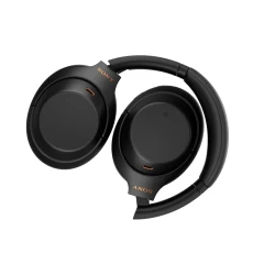 SONY WH-1000XM4 Black Troksni slāpējošas bezvadu austiņas AUSTIŅAS
