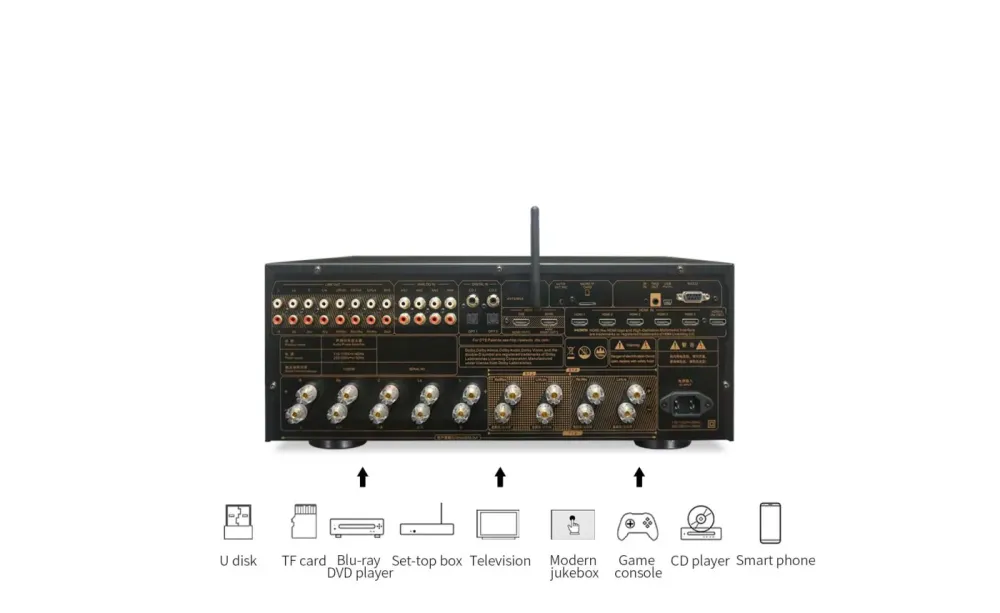 TONEWINNER AT-2900 BLACK AV RESĪVERIS / PASTIPRINĀTĀJS