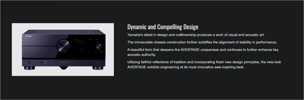 YAMAHA RX-A8A Black AVENTAGE 11.2 KANĀLU AV RESĪVERIS / PASTIPRINĀTĀJS