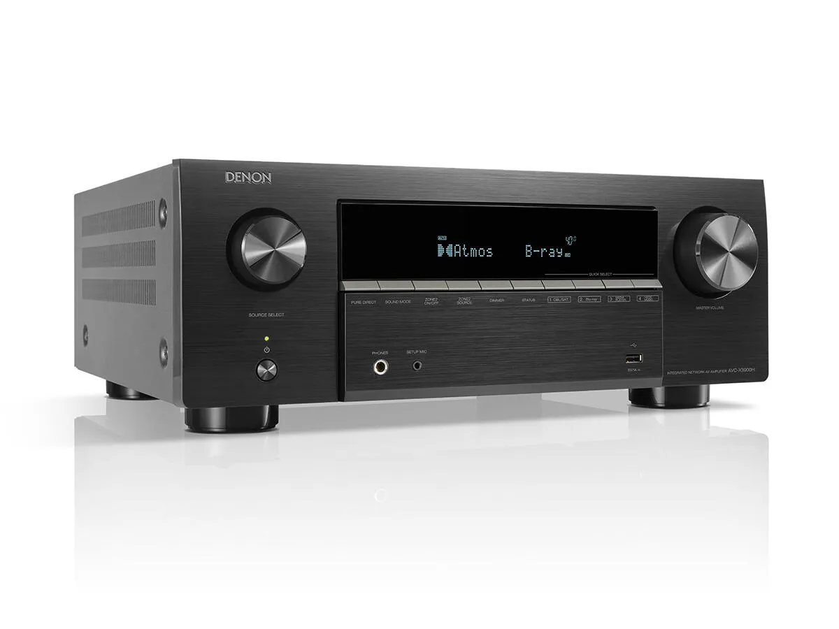 DENON AVC-X3900H BLACK AV RESĪVERIS / PASTIPRINĀTĀJS