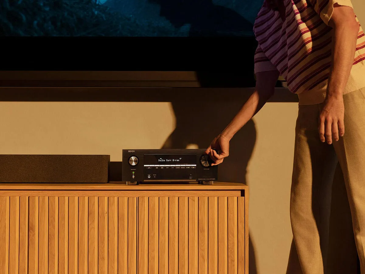 DENON AVC-X3900H BLACK AV RESĪVERIS / PASTIPRINĀTĀJS