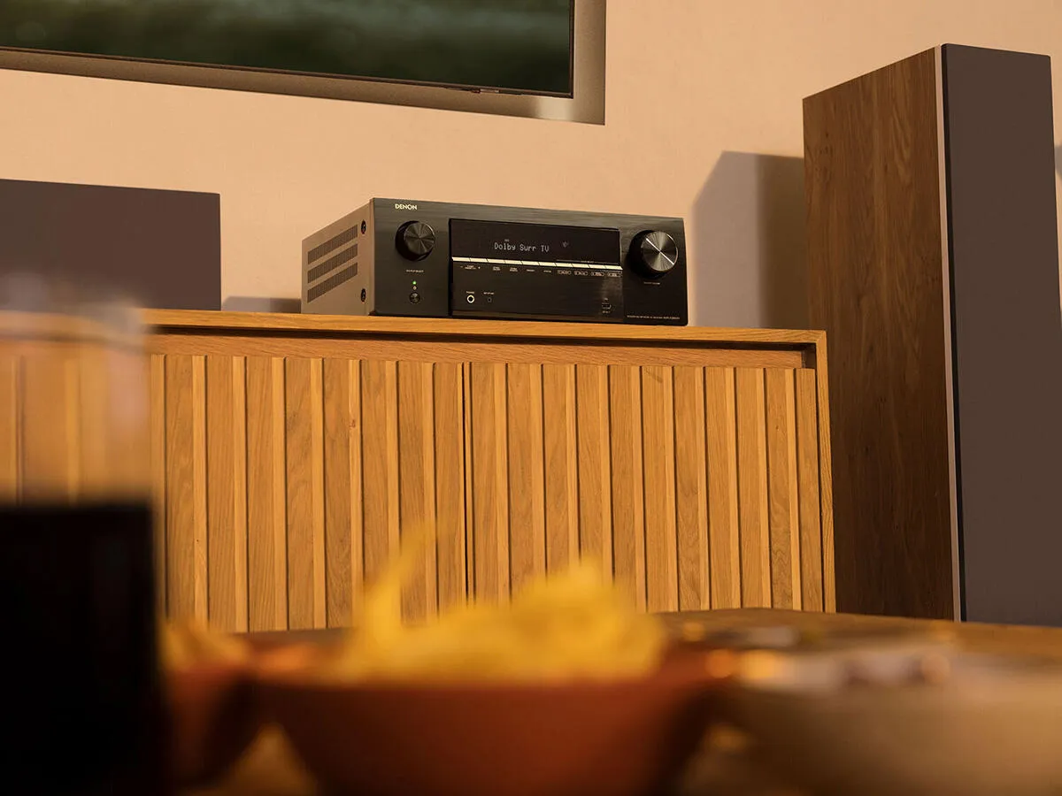 DENON AVR-X2900H DAB BLACK AV RESĪVERIS / PASTIPRINĀTĀJS