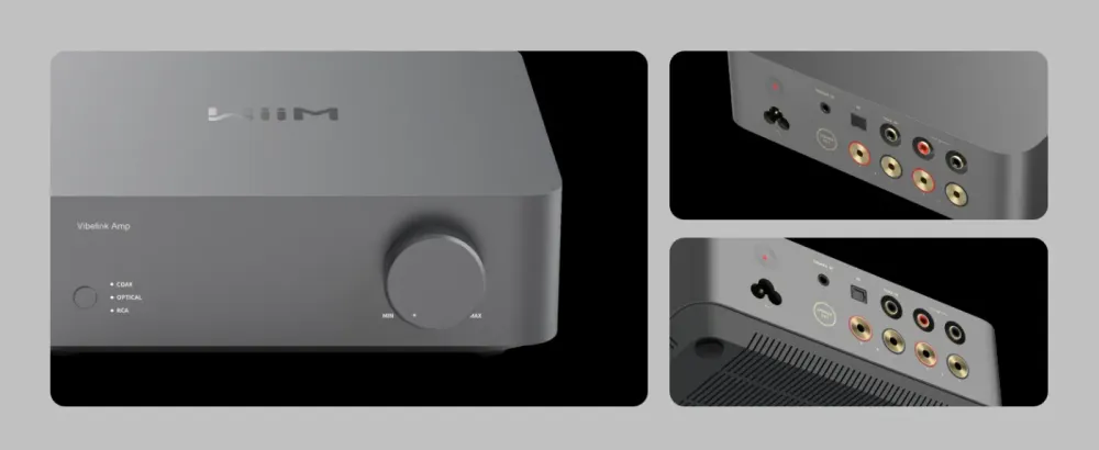 WIIM VIBELINK AMP GRAY STEREO PASTIPRINĀTĀJS