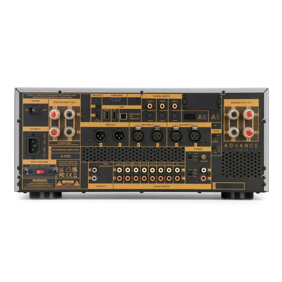 ADVANCE PARIS NOVA A-i190 GREY STEREO PASTIPRINĀTĀJS