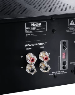MAGNAT MA 900 Black Hibrīdais Lampu STEREO PASTIPRINĀTĀJS