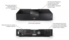 NAIM NAP-250 BLACK JAUDAS STEREO PASTIPRINĀTĀJS