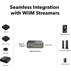 WIIM VIBELINK AMP GRAY STEREO PASTIPRINĀTĀJS