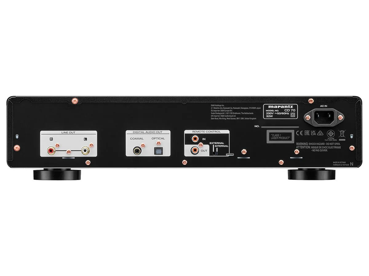 MARANTZ CD 70 BLACK CD ATSKAŅOTĀJS