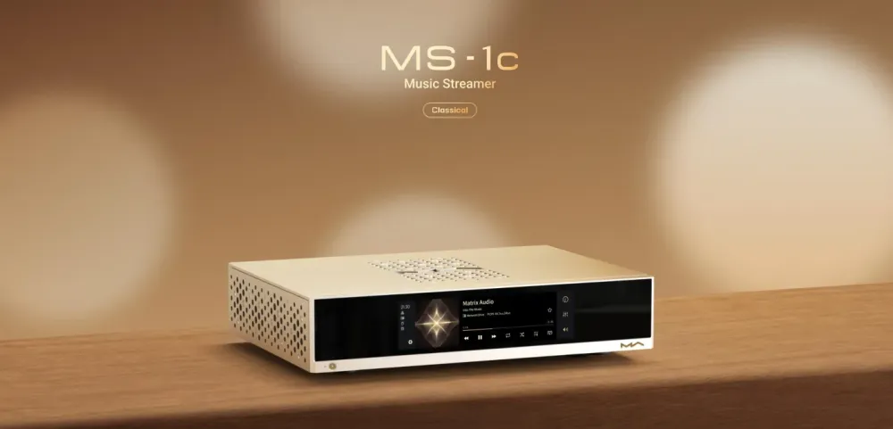 MATRIX AUDIO MS-1c SILVER TĪKLA ATSKAŅOTĀJS