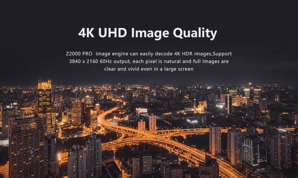 ZIDOO Z2000 PRO 4K BLACK UHD MEDIA PLAYER / TĪKLA ATSKAŅOTĀJS