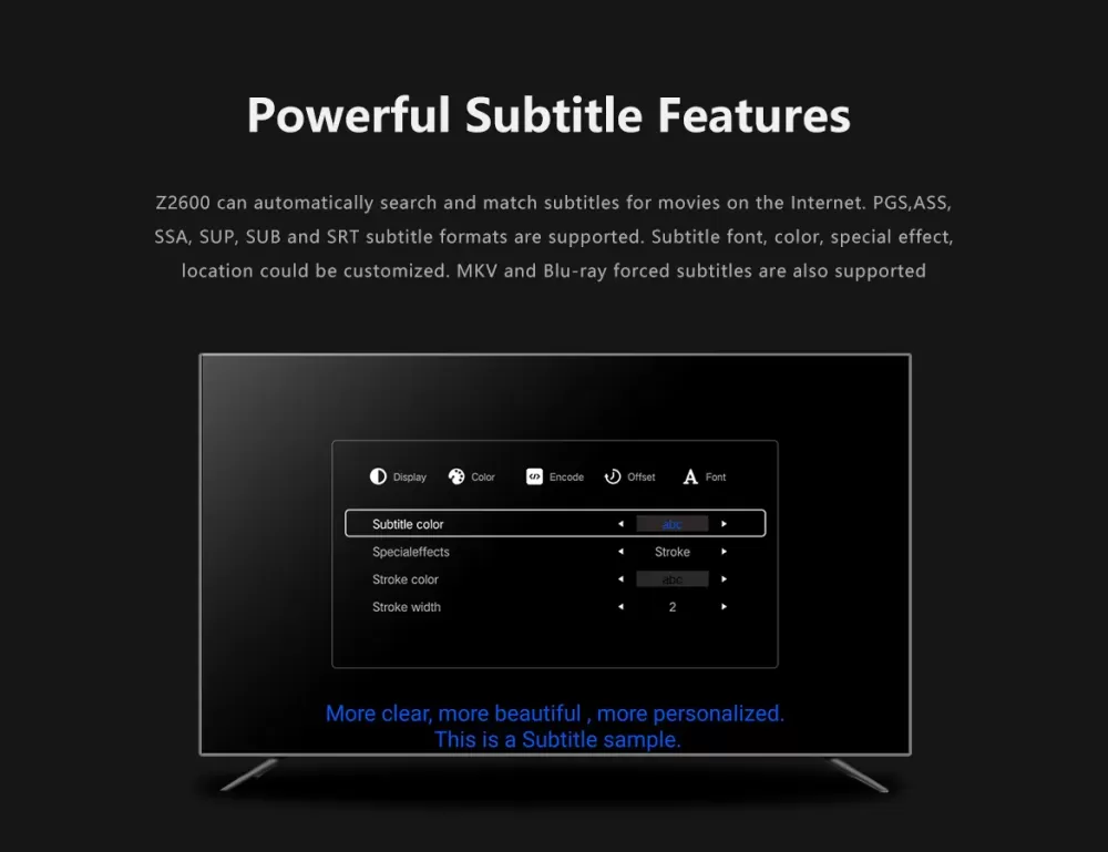 ZIDOO Z2000 PRO 4K BLACK UHD MEDIA PLAYER / TĪKLA ATSKAŅOTĀJS