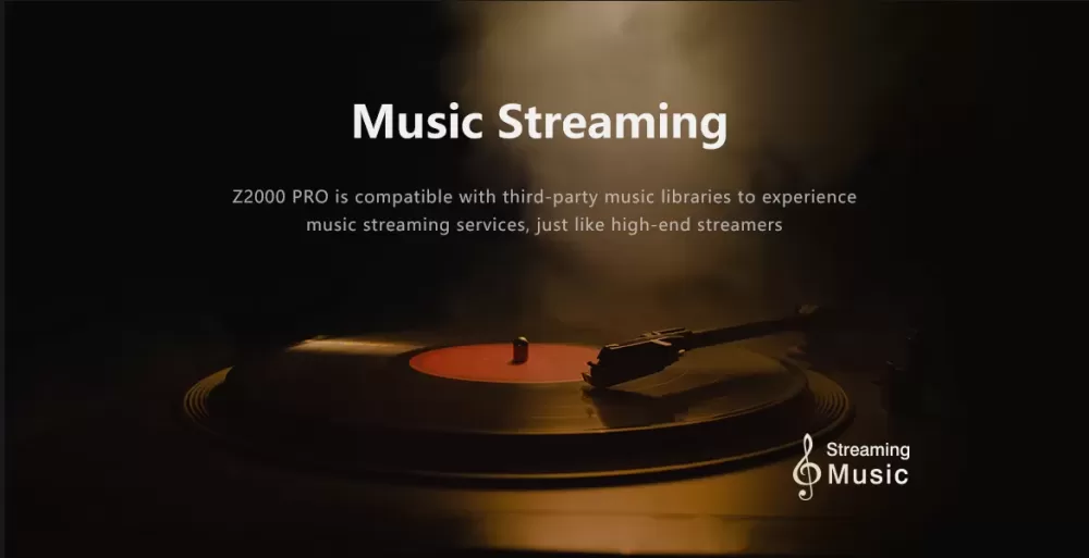 ZIDOO Z2000 PRO 4K BLACK UHD MEDIA PLAYER / TĪKLA ATSKAŅOTĀJS