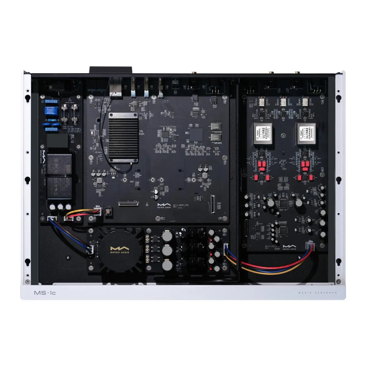 MATRIX AUDIO MS-1c SILVER TĪKLA ATSKAŅOTĀJS