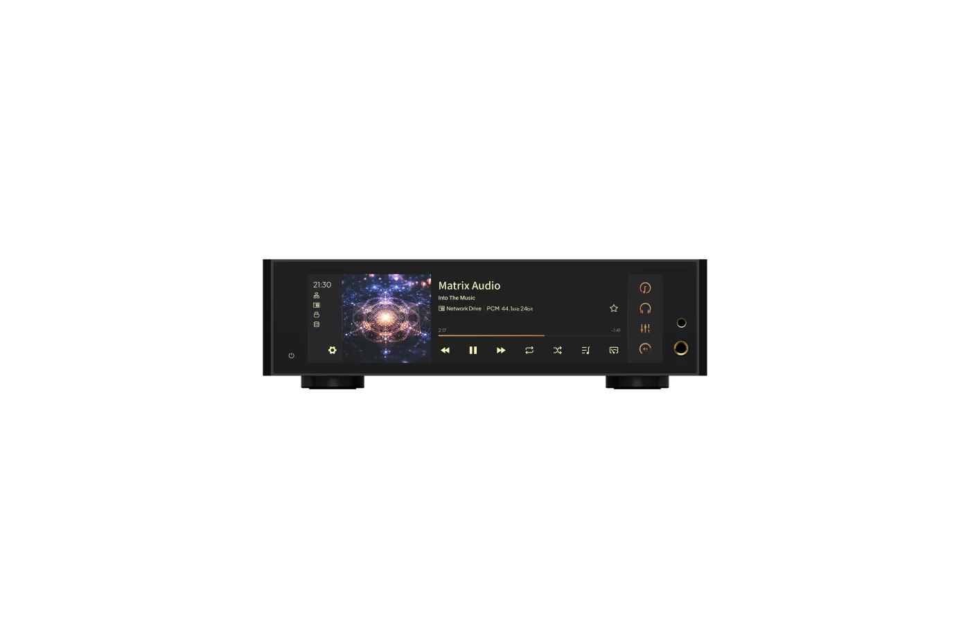 MATRIX AUDIO TS-1 BLACK TĪKLA ATSKAŅOTĀJS
