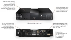 NAIM NSC-222 BLACK priekšpastiprinātājs TĪKLA ATSKAŅOTĀJS