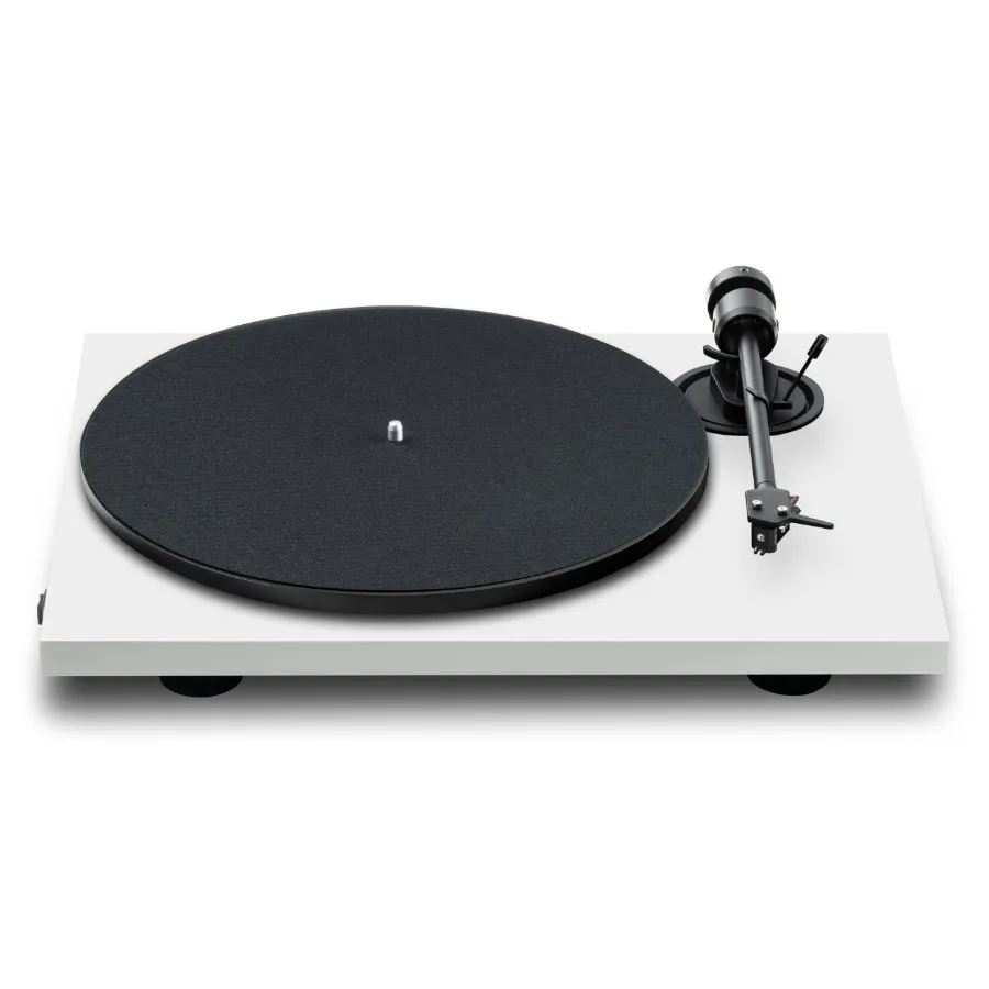 PRO-JECT E1.2 PHONO SATIN WHITE VINILA PLAŠU ATSKAŅOTĀJS