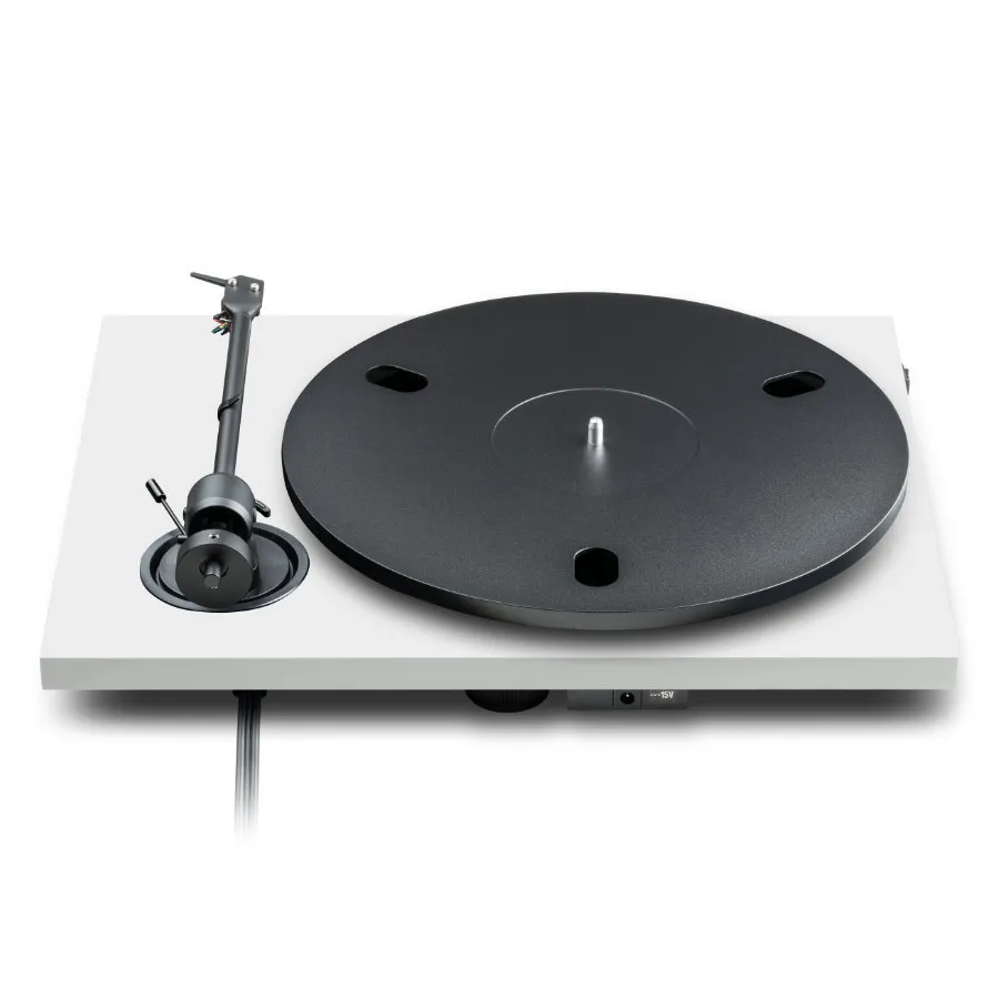 PRO-JECT E1.2 PHONO SATIN WHITE VINILA PLAŠU ATSKAŅOTĀJS