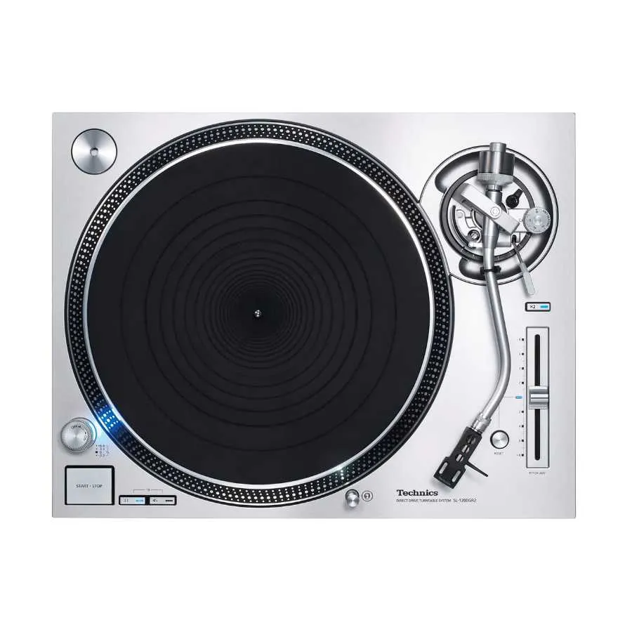TECHNICS SL-1200GR2 SILVER VINILA PLAŠU ATSKAŅOTĀJS