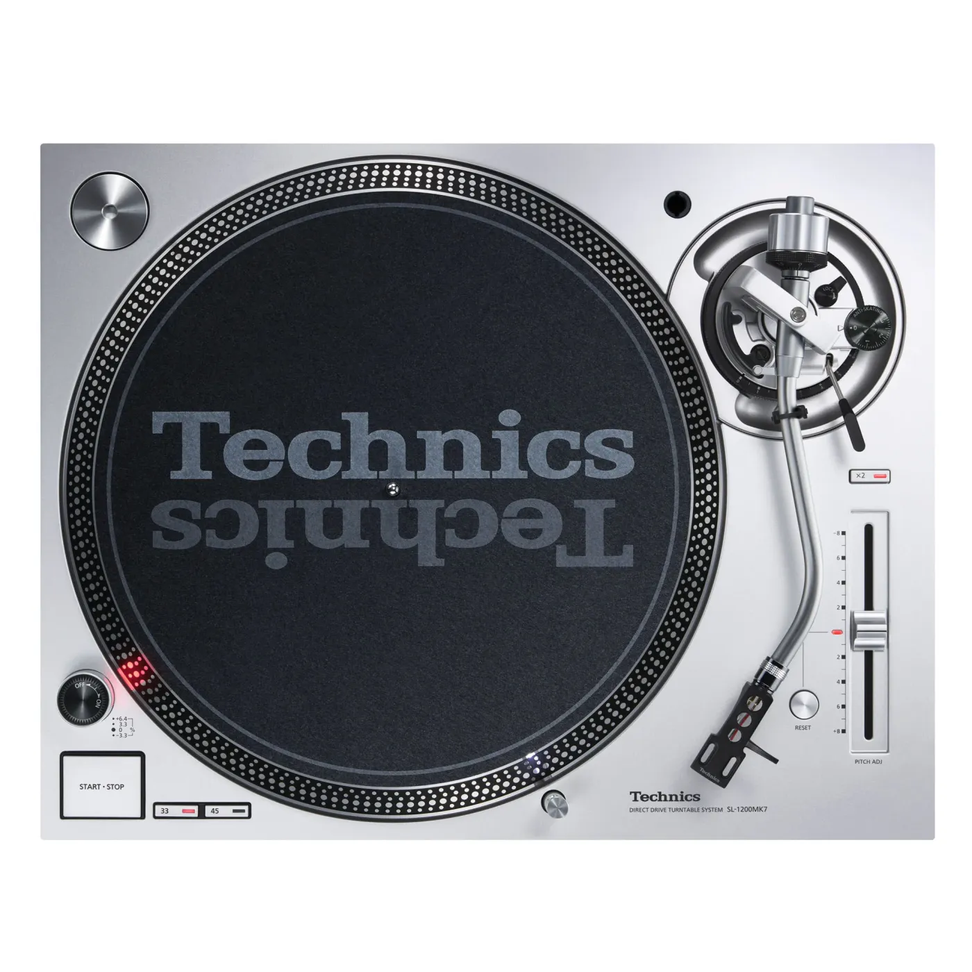 TECHNICS SL-1200MK7 SILVER VINILA PLAŠU ATSKAŅOTĀJS