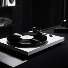 ARGON AUDIO TT-3 White Ortofon OM 5E VINILA PLAŠU ATSKAŅOTĀJS