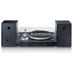 LENCO LS-500 (V2) BLACK VINILA PLAŠU ATSKAŅOTĀJS