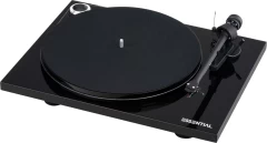 PRO-JECT Essential III Black Gloss VINILA PLAŠU ATSKAŅOTĀJS