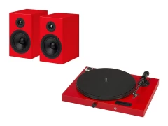 PRO-JECT JUKEBOX E1 (OM5e) RED VINILA PLAŠU ATSKAŅOTĀJS