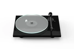 PRO-JECT T1 Piano OM5e Black VINILA PLAŠU ATSKAŅOTĀJS