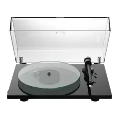 PRO-JECT T2 SUPER PHONO HIGH GLOSS BLACK VINILA PLAŠU ATSKAŅOTĀJS