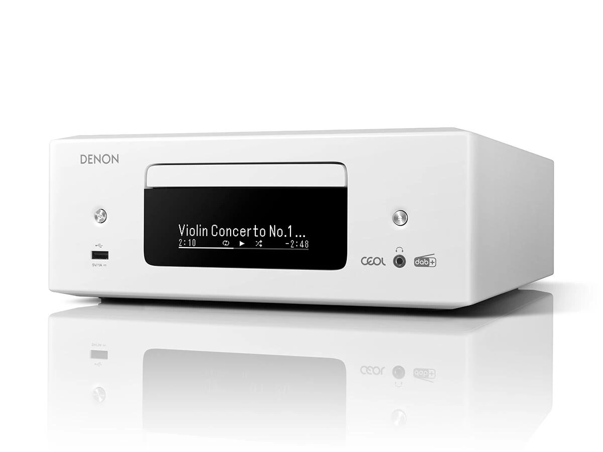 DENON CEOL 12 RCD-N12 DAB WHITE GLOSS MINI/MICRO STEREO SISTĒMA