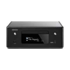 DENON RCD-N10 Black CEOL N10 Hi-Fi-Network CD Resīveris / HEOS music streaming, Bluetooth® MINI/MICRO STEREO SISTĒMA