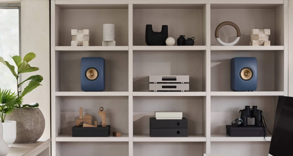 KEF LS50 Meta Mineral White Plaukta akustiskā sistēma