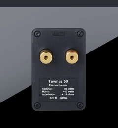 CANTON TOWNUS 50 BLACK HIGH GLOSS Centrālā akustiskā sistēma