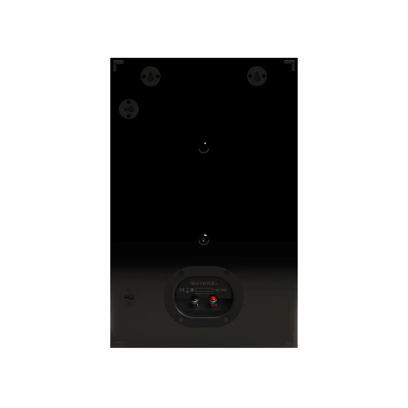 MONITOR AUDIO SILVER ON-WALL 8G HIGH GLOSS BLACK Sienas akustiskā sistēma