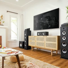POLK AUDIO MONITOR XT90 Black Dolby Atmos / DTS:X Sienas akustiskā sistēma