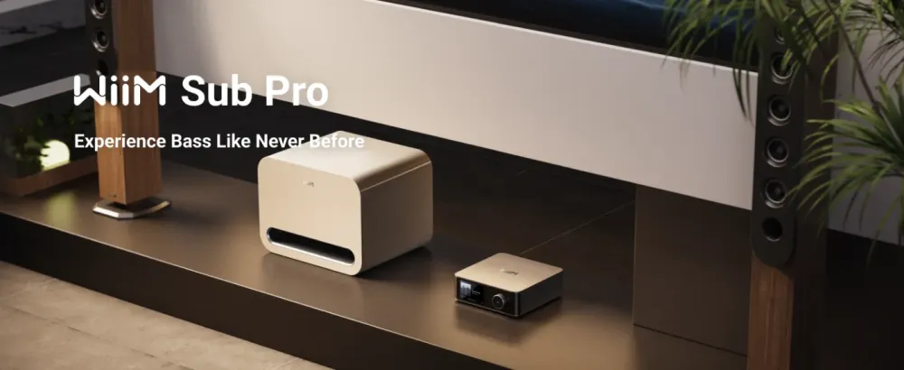 WiiM SUB PRO WHITE Sabvūferis