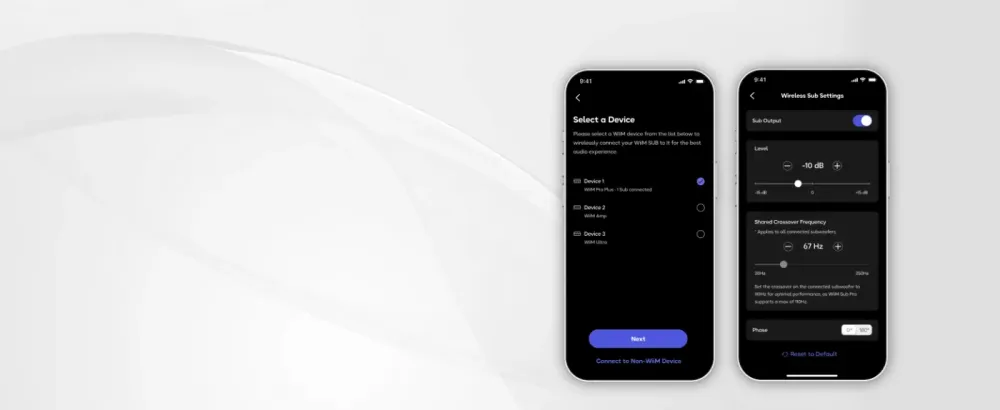 WiiM SUB PRO WHITE Sabvūferis