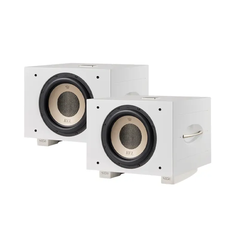 REL S/850 WHITE GLOSS Sabvūferis