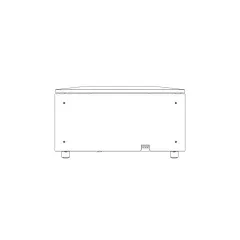 SYSTEM AUDIO SILVERBACK SUB SOLO WHITE SATIN Sabvūferis