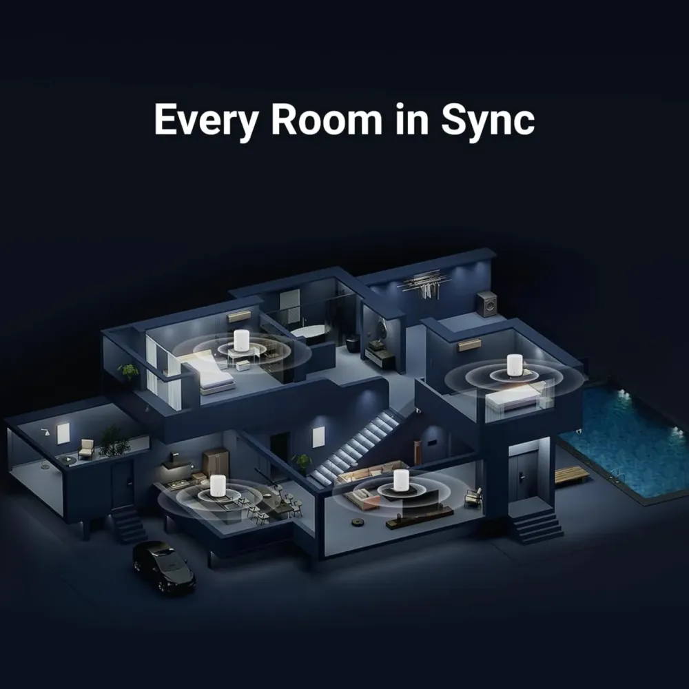 WiiM SOUND LITE WHITE Bezvadu akustiskā sistēma