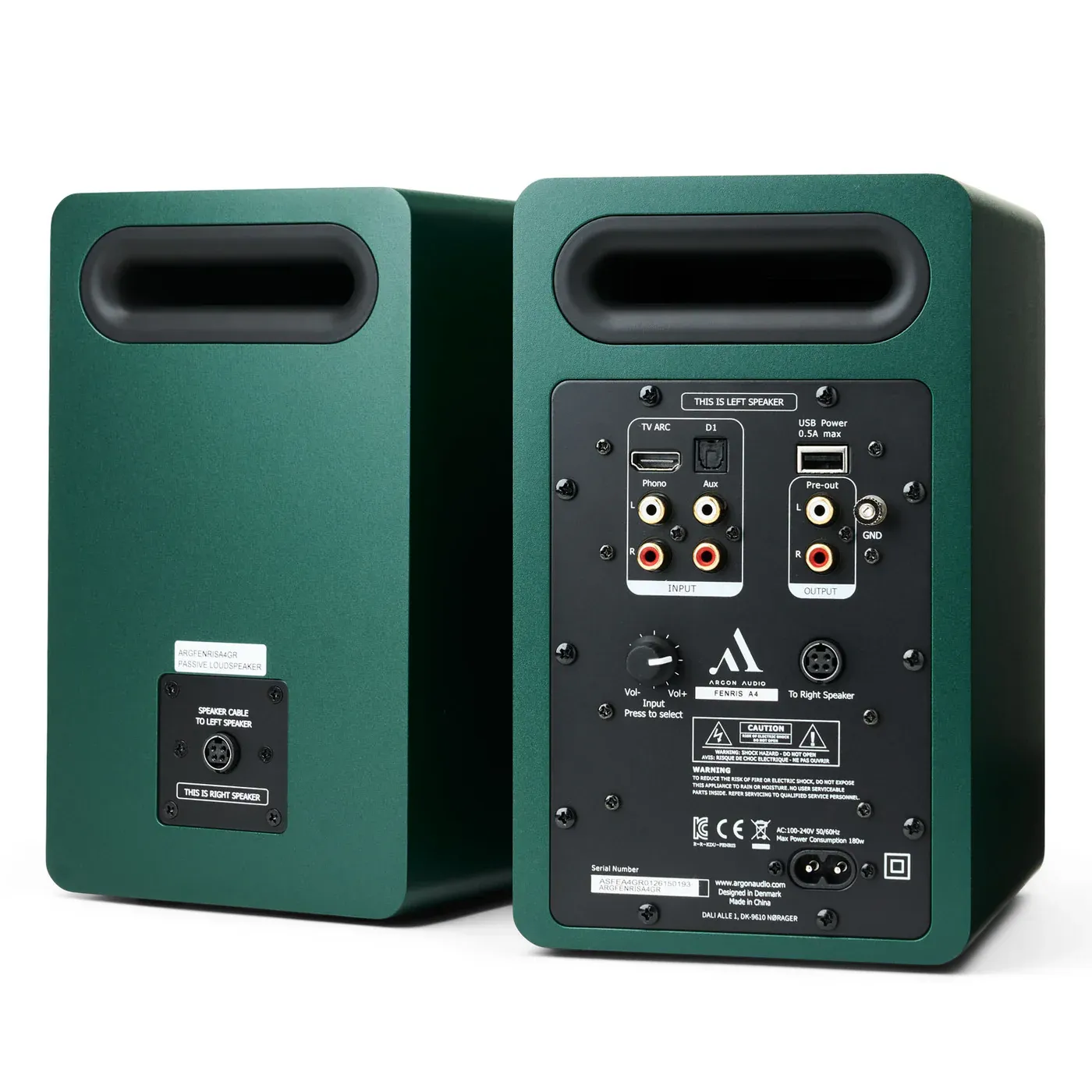 ARGON AUDIO FENRIS A4 PINE GREEN Aktīvā akustiskā sistēma